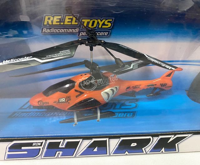 Elicottero radiocomandato con controllo facilitato