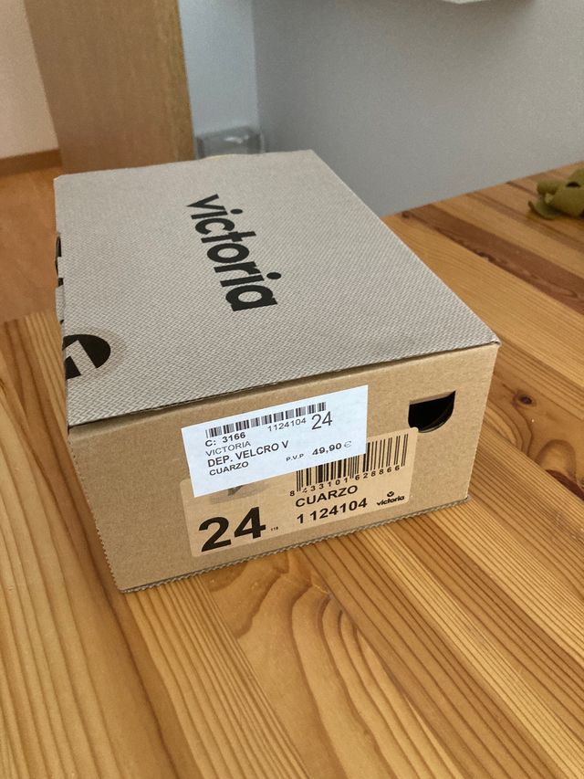 Zapatillas bebe/niño talla 24 Safari tira Serraje