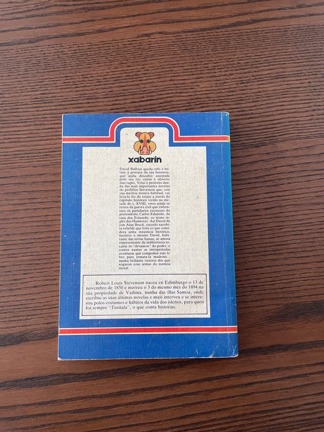 RL STEVENSON AS AVENTURAS DE DAVID BALFOUR