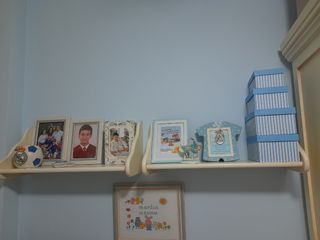 2 estanterias de pino beig