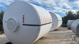 Depósitos de poliester agua aljibe