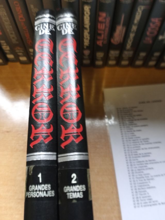 Colección películas "CINE DE TERROR" VHS