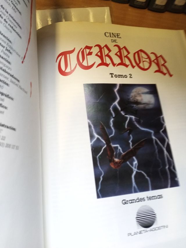 Colección películas "CINE DE TERROR" VHS