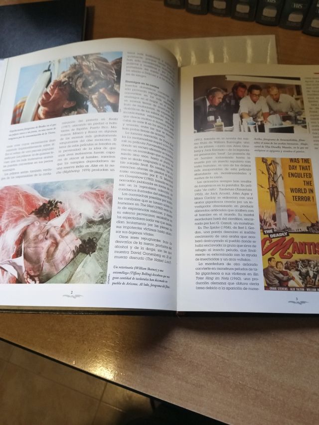 Colección películas "CINE DE TERROR" VHS