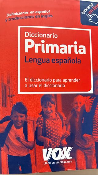 Diccionario lengua española vox