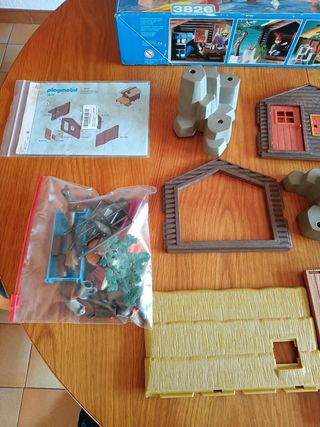 Playmobil cabaña pescador del lago 3826