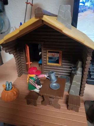Playmobil cabaña pescador del lago 3826