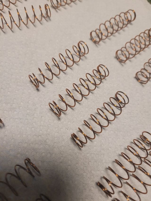 24 Muelles Pistones Trompeta Bach