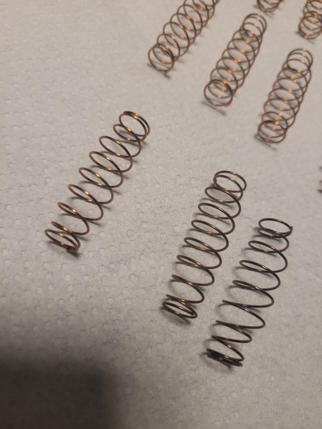 24 Muelles Pistones Trompeta Bach