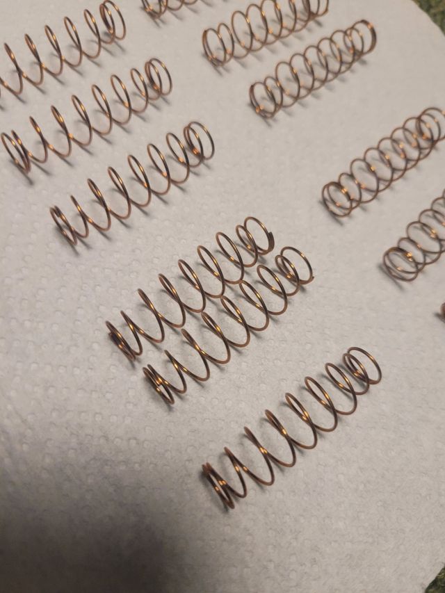 24 Muelles Pistones Trompeta Bach