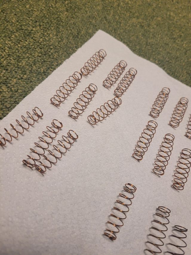 24 Muelles Pistones Trompeta Bach