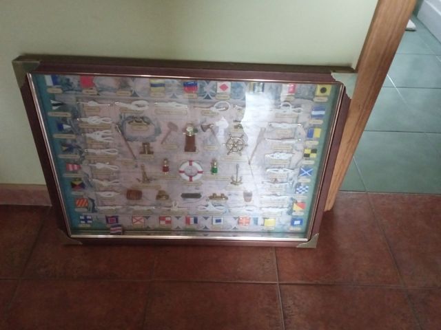 Cuadro de nudos marineros