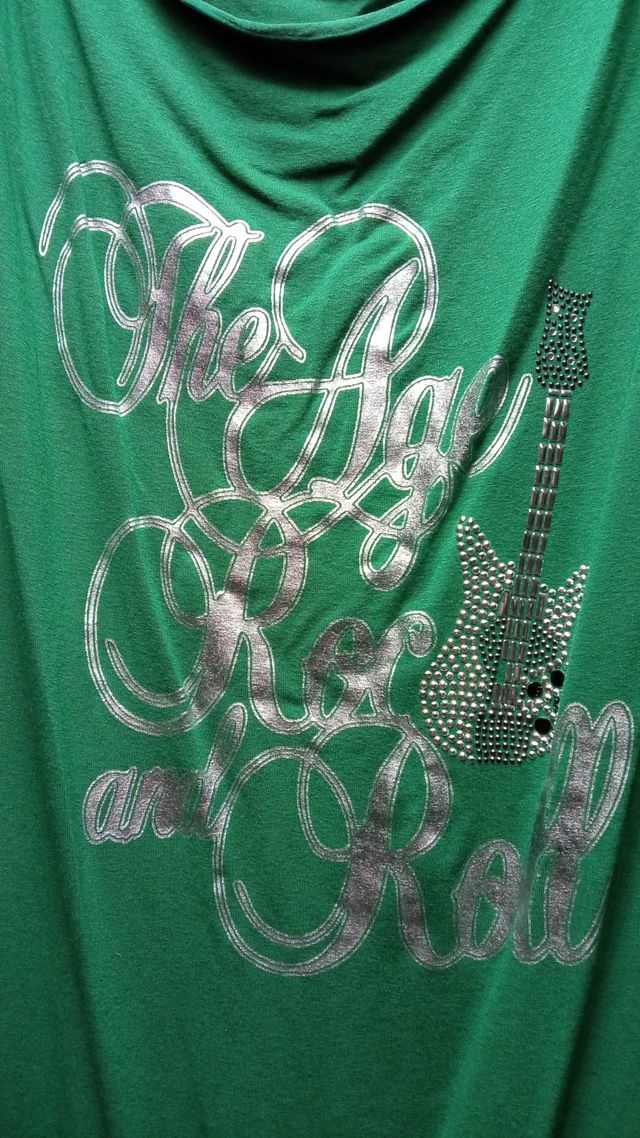 Camiseta verde larga Fórmul@ Joven