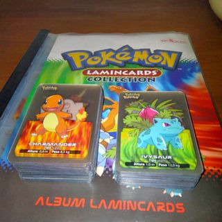 Álbum Lamincards Pokemón y Cartas Extras