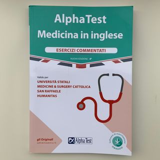 Alpha Test. Medicina In Inglese