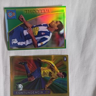 Cromos/Fichas miticas/ brillantes Futbol