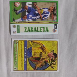Cromos/Fichas miticas/ brillantes Futbol