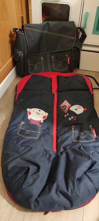 Saco bebé, funda verano y bolso