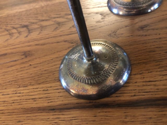 Set di 6 coppe in argento placcato