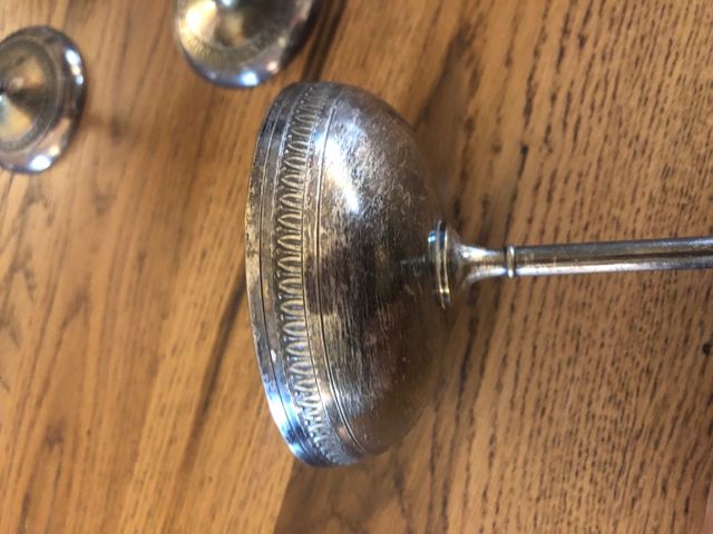 Set di 6 coppe in argento placcato