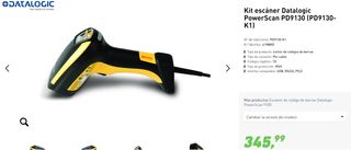 LECTOR DE CODIGO DE BARRAS PROFESIONAL INDUSTRIAL