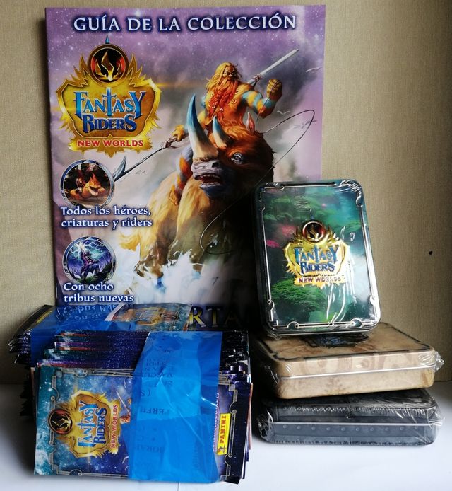 (100) Fantasy Riders 4, New Worlds 2023. Panini