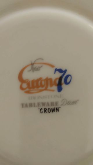 JUEGO DE DESAYUNO TABLEWARE CROWN