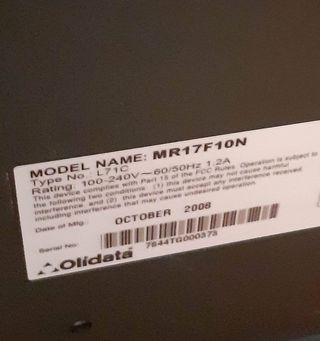 Monitor Olidata + tastiera +cavi