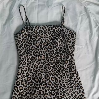 Vestido leopardo