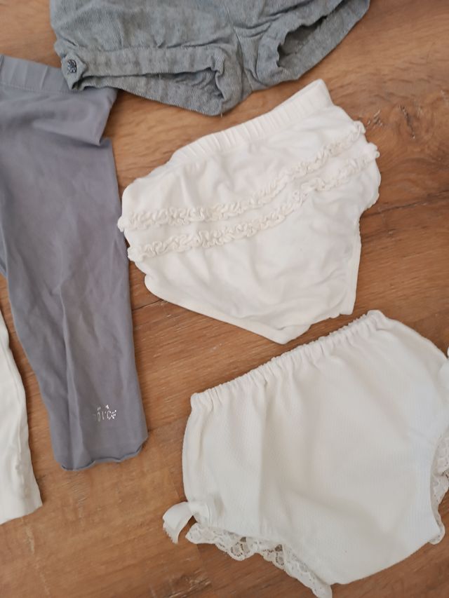 lote de pantalones,ranitas y leggins