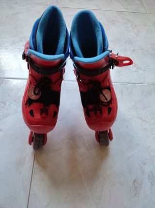 Patines Spiderman niño núm.28 al 31
