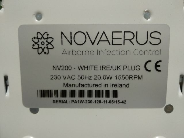 Esterilizador de aire NOVAERUS NV200
