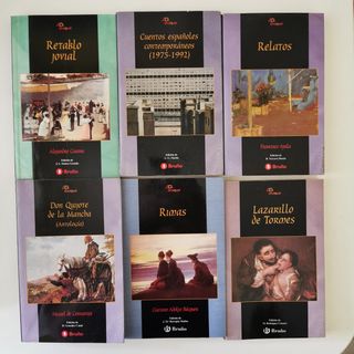 Bruño. Anaquel. (de 3 a 5€) (20€ los 7)