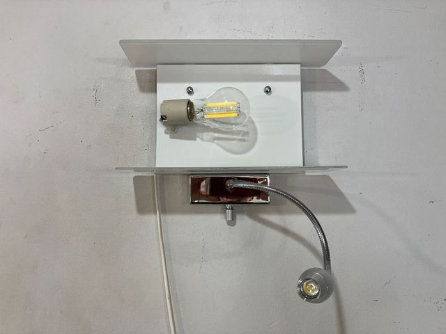 Lampada parete Led e paralume