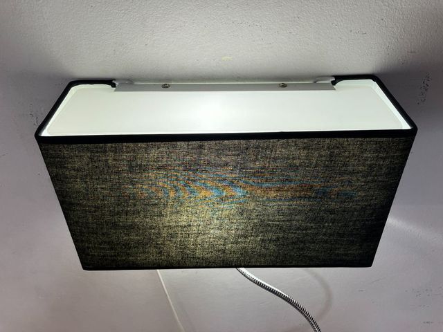 Lampada parete Led e paralume