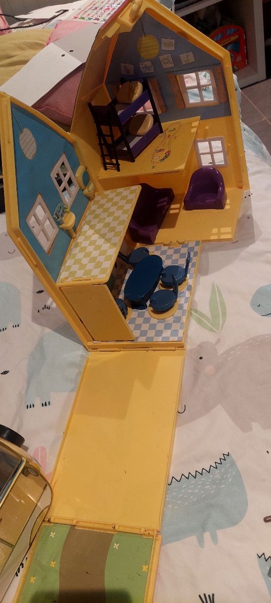 casa y caravana peppa  pig