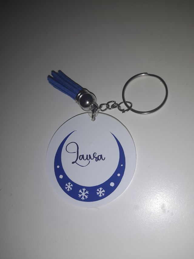 Llavero con nombre navidad 