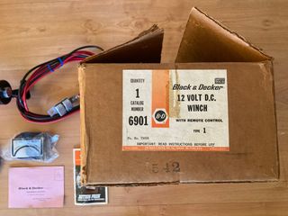 Cabrestante Winch Black & Decker 6901 NUEVO
