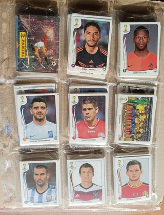 MUNDIAL BRASIL 2014 PANINI CROMOS NUEVOS