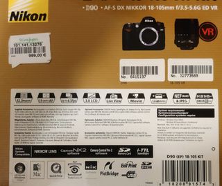 Cámara fotos Reflex Nikon