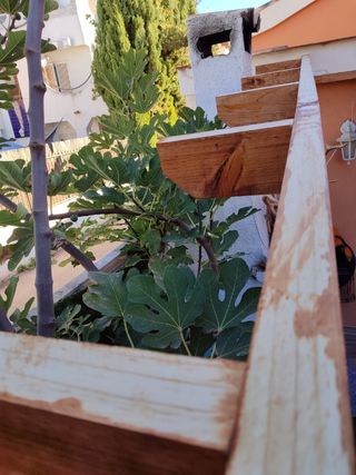 Pergola de madera a medida