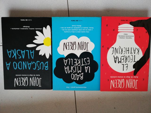 Libros de John Green.