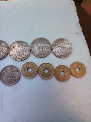 LOTE MONEDAS ANTIGUAS