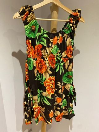 Vestido floreado tirantes