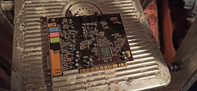 Tarjeta sonido sound blaster 5.1 live