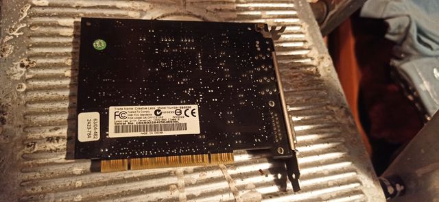 Tarjeta sonido sound blaster 5.1 live