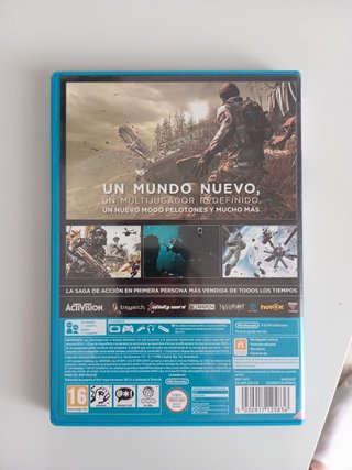 Call of duty Ghosts WII U