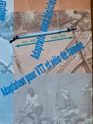 Barra bicicleta sin cuadro