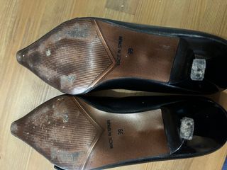 Zapato tacón piel T.39