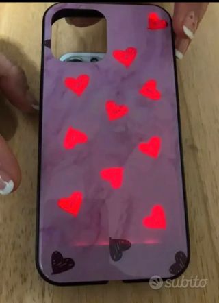 Cover con luci per I-Phone 12 pro max